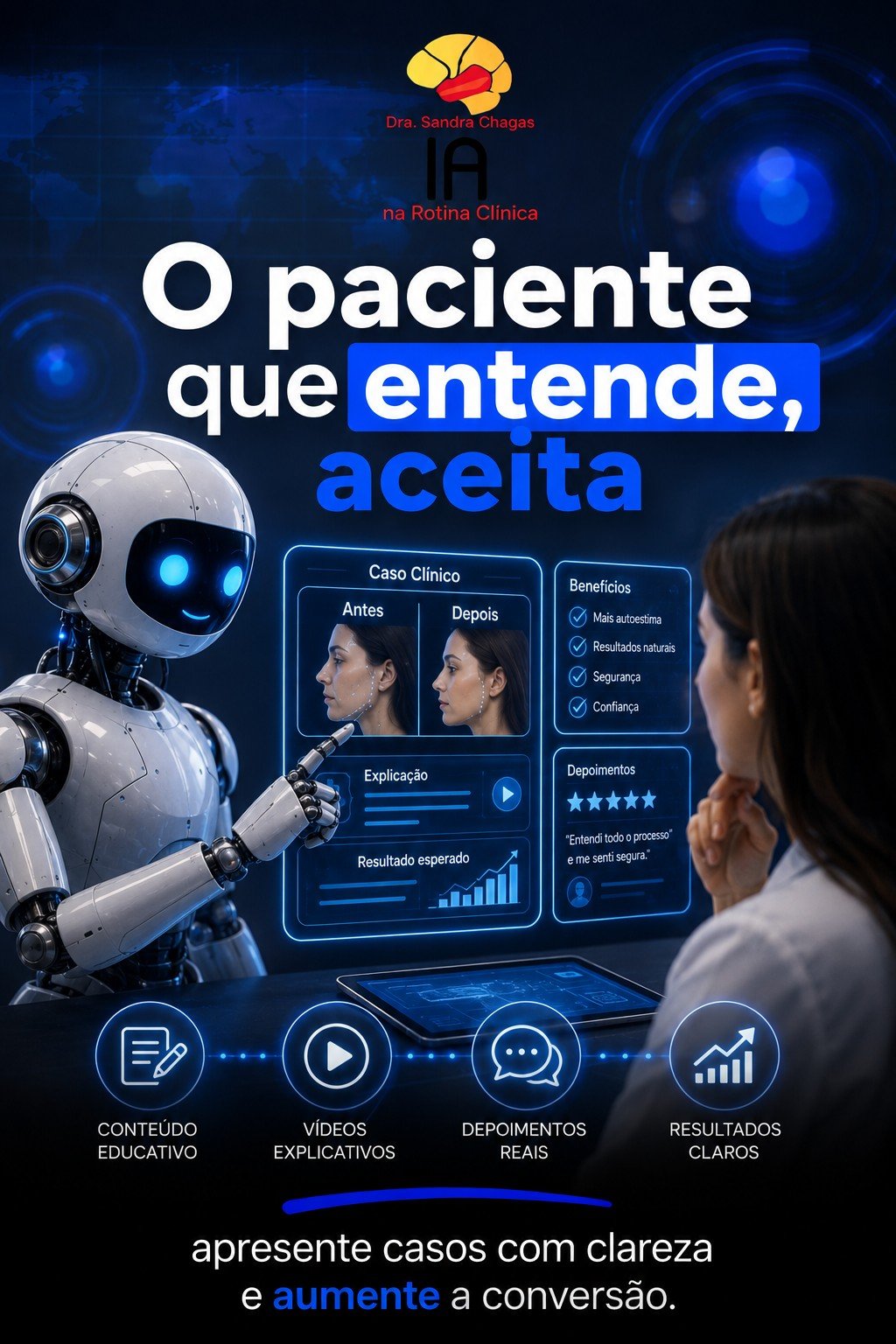 O paciente que entende, aceita